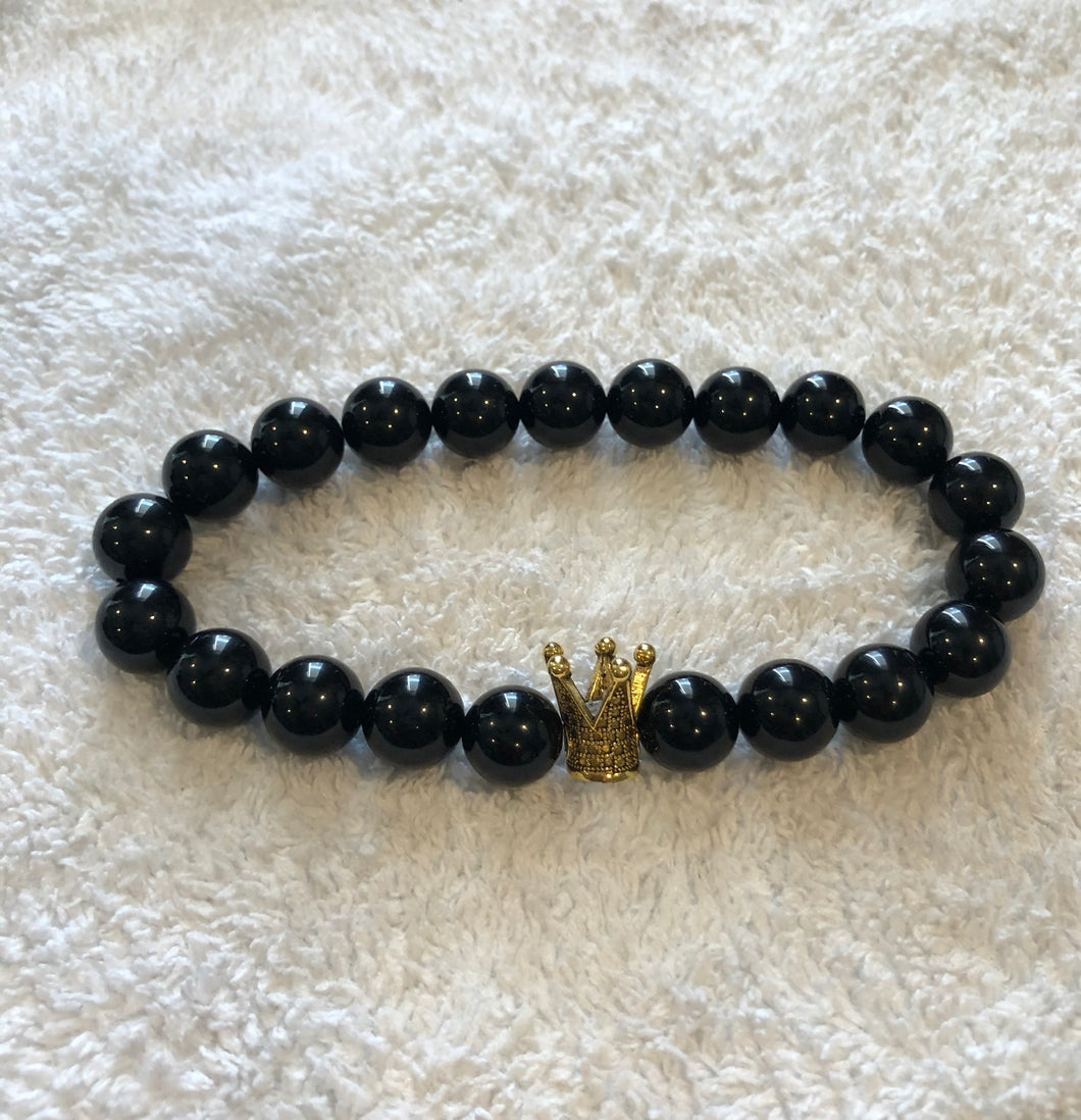 Men's beaded bracelet