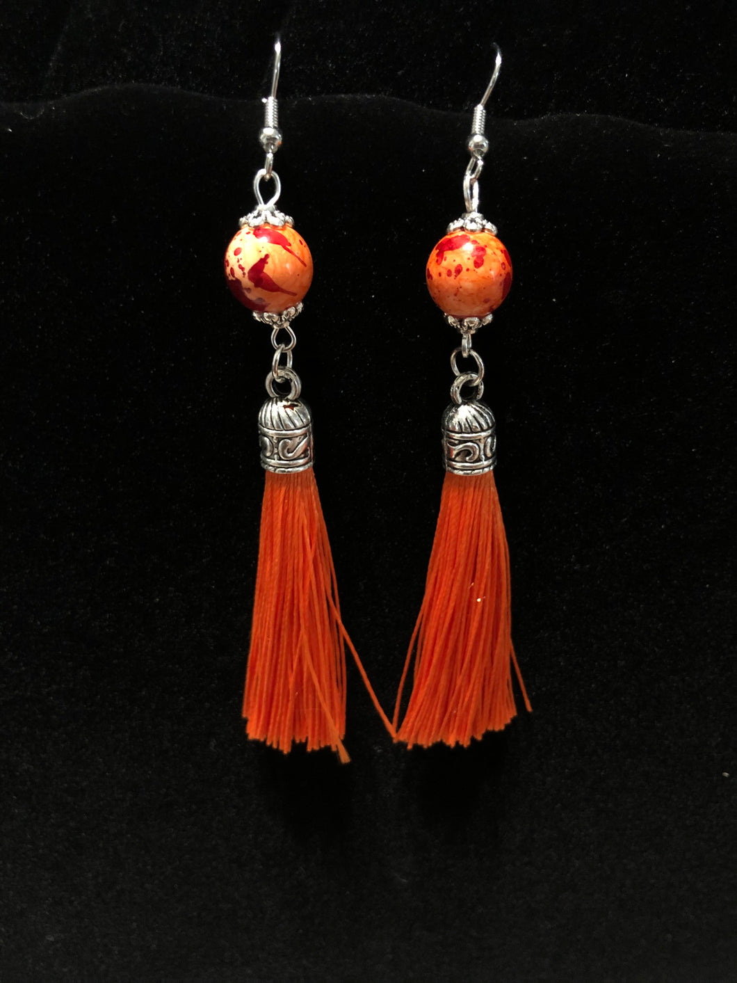 Spotted Orange Tassel