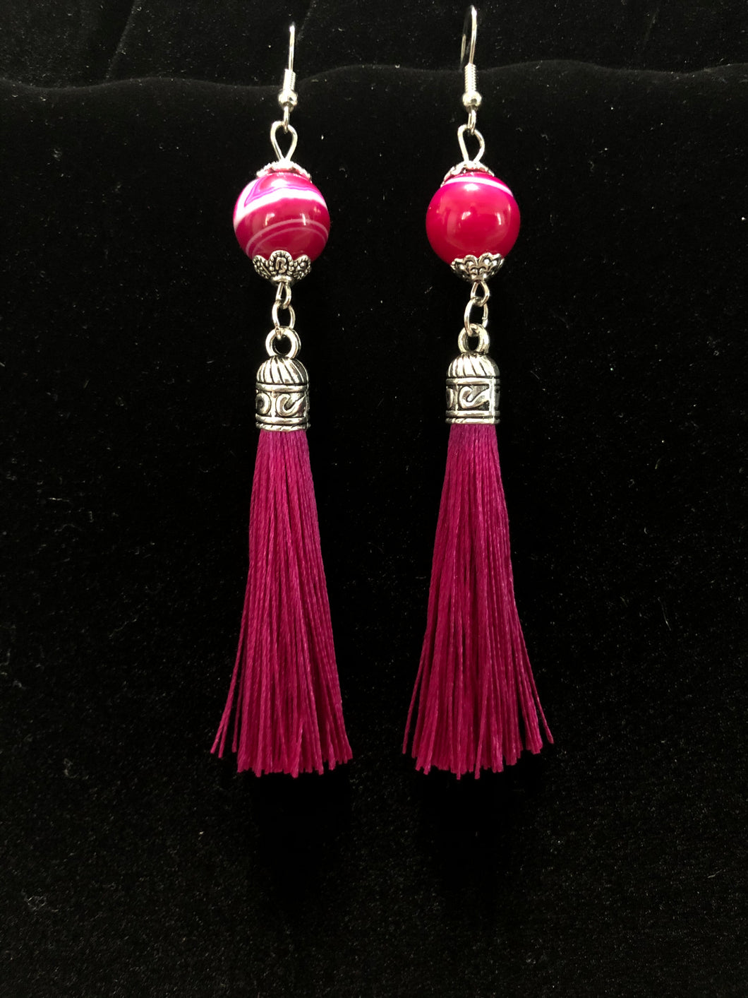 Candy Pink Tassel