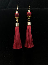 Load image into Gallery viewer, Cherry Red Tassel
