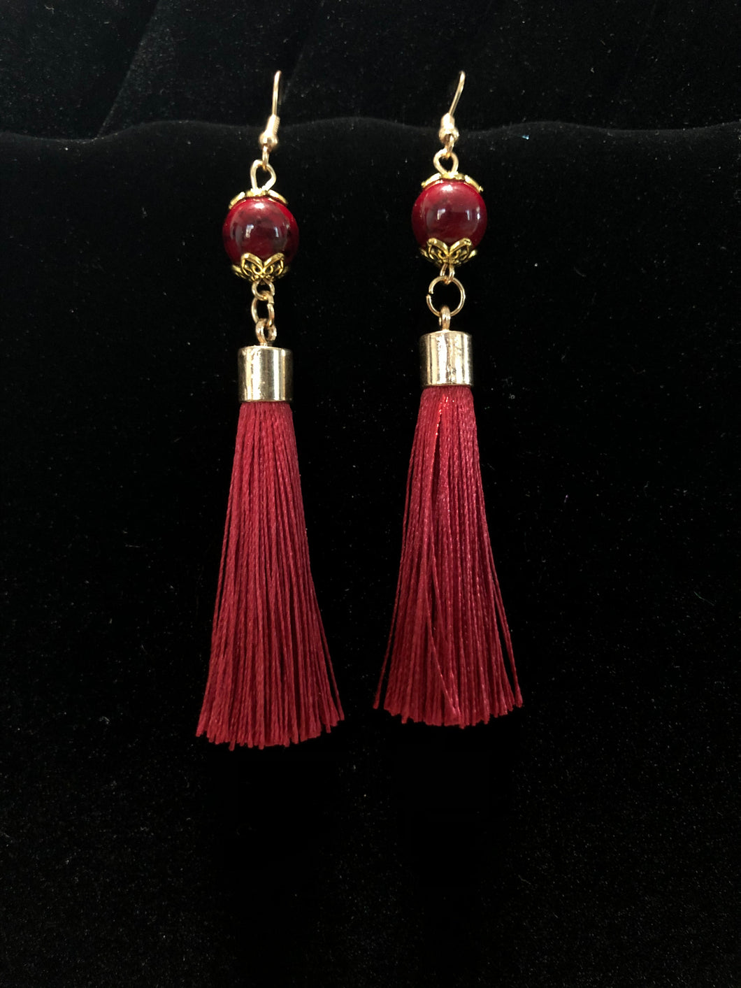 Cherry Red Tassel